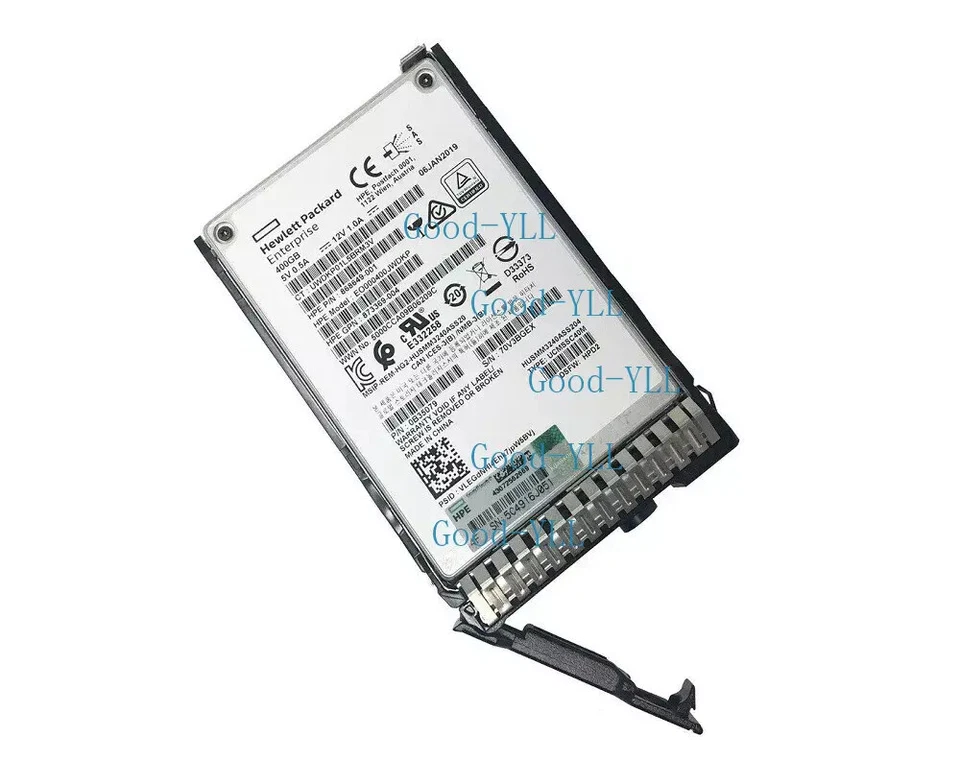 NEW P04525-B21 P06576-001 HPE 400GB SAS 12G 2.5" MU SFF GEN9 GEN10 Server SSD - Image 1 of 2