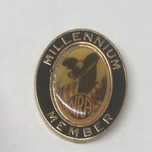 NRA Millennium Endowment Member Hat Lapel Gun Pin National Rifle Association - Picture 1 of 4