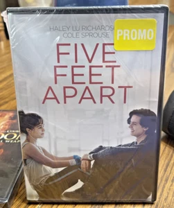 Five Feet Apart DVD 2019 New Sealed Haley Lu Richardson Cole Sprouse Romance HOT - Picture 1 of 8