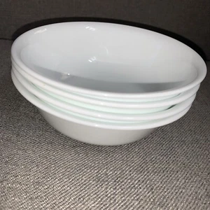 Corelle Lingsware ciotole per zuppa 18 once bianche antigelo invernali NUOVE - Foto 1 di 9
