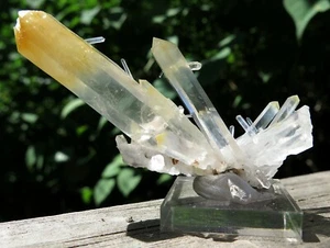 Quarzo mango, Halloysite incluso a grappolo. Recente ritrovamento, Boyaca, Colombia 3 pollici  - Foto 1 di 7