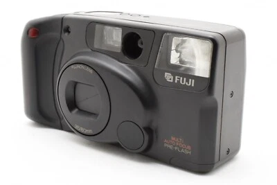 Fuji Film TELE CARDIA SUPER-III 35mm Film Point and Shoot [NEAR MINT] from Japan - Image 1 of 4