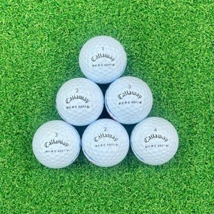 Callaway ERC Soft Triple Track Used Golf Balls 24 In Mint Condition, AAAAA - Picture 1 of 6