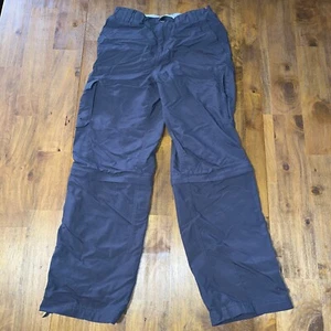 REI Coop boys youth hiking convertible pants size medium 10/12 gray - Picture 1 of 8