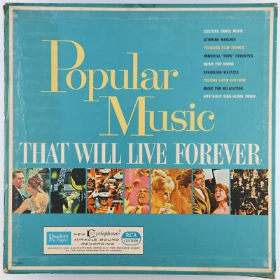 Reader's Digest - Popular Music That Will Live Forever - 10x LP Box Set RD31-M - Image 1 of 4