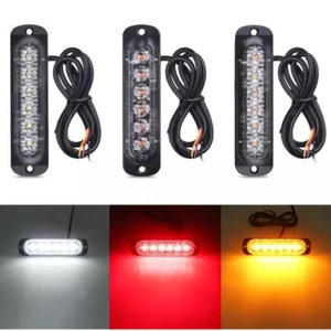 6 LED Light Bar Work Lamp Driving Fog Lights 12V - 24V Spot Beam Offroad SUV 4WD - Picture 1 of 16