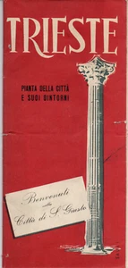 mx12 TRIESTE Pianta della Città e i suoi dintorni - Sevizi e posti notevoli - Bild 1 von 2