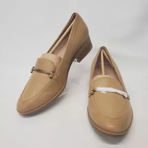 Soul Naturalizer Ridley Loafers Shoes Size 7 Womens Beige Straw Smooth Slip On - Picture 1 of 11
