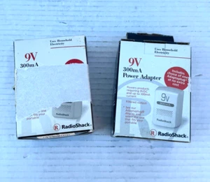 Lot of 2 Radio Shack 9V 300mA Power Adapter - Picture 1 of 4