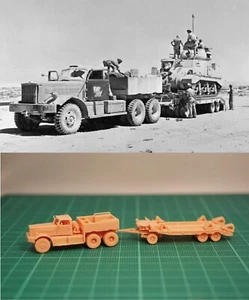KAMIYA 1/144 WWII USA M-19 Tank Transporter (fine detail) Resin Kit #USA675A - Picture 1 of 2
