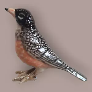 NORTHERN ROSE American Robin Porcelain Miniature Figurine New FREE SHIPPING R193 - Picture 1 of 6