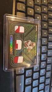 2022 Obsidian Trey Lance Trifecta Materials Electric Etch Green /50 TFM-TLA - Foto 1 di 2
