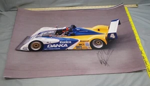 1996 Wayne Tayor 30x20 autografo fotografia originale IMSA Daytona MK III - Foto 1 di 4