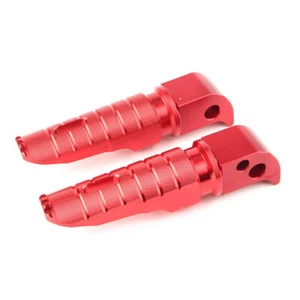 2 Pcs Red Rear Foot Rests Pedals Footrest For BMW S1000RR 10-18/S1000R HP4 13-18 - Picture 1 of 3