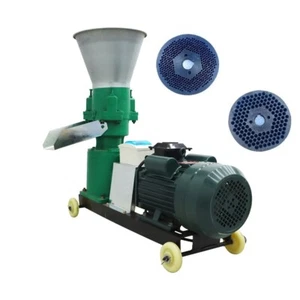 Feed Pellet Mill Machine 2&5mm Heavy-duty Fodder Press Pelletizer 220V Type - Picture 1 of 24