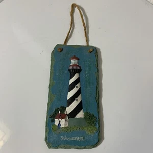 St. Augustine Florida, Leuchtturm Wandrelief 7 "x 3,5" Machen Sie ein Angebot! - Bild 1 von 2