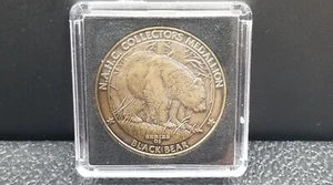 North American Hunting Club Series One Black Bear Coin Nice Holder! - Picture 1 of 2