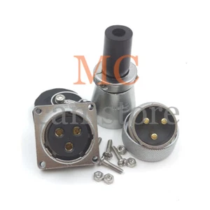 WEIPU WS28 50A 3 Pin Aviation Plug Socket,Waterproof Electrical Wire Connector - Foto 1 di 7