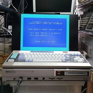PIONEER PX-7 MSX Computer Keyboard Set Vintage Retro Japan PALCOM Working - Photo 1/24