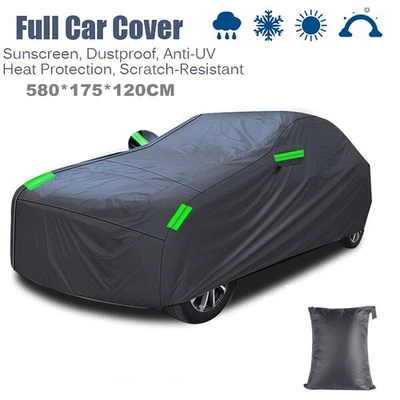 Cubierta Completa para Coche Impermeable a Prueba de Polvo UV Exterior Todo Clima Protección Universal Foto 1 de 4