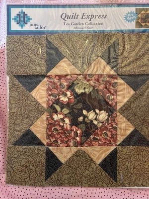 June Tailor Quilt Express Pre Sewn Missouri Star  Tea Garden Collection NEW - Image 1 of 2