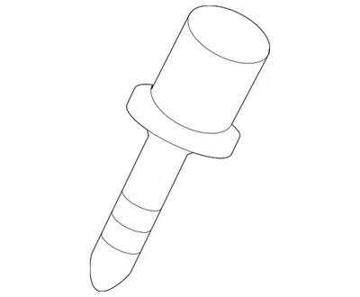 Remache acampanado original Mitsubishi MR492093 Foto 1 de 2