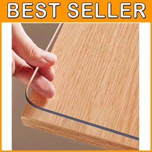 Clear Table Protector 42 x 60 Inch, 1.5mm Thick Pl - Picture 1 of 10