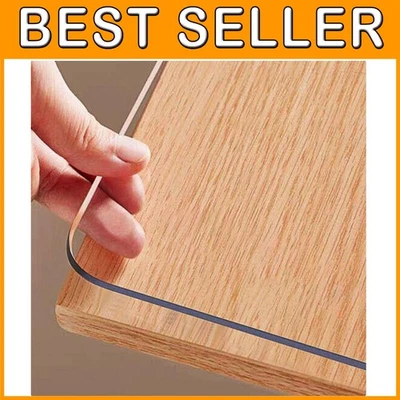 Clear Table Protector 42 x 60 Inch, 1.5mm Thick Pl - Image 1 of 4