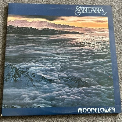 Santana Moonflower Vinyl Record VG+/G+ CBS88272 1977 - Image 1 of 4
