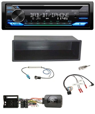 JVC Bluetooth Lenkrad USB DAB CD Autoradio für VW Polo Passat Ablagefach - Bild 1 von 4