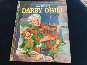 LITTLE GOLDEN BOOK WALT DISNEY DARBY O'GILL D 81 1959 EDITION - Bild 1 von 5