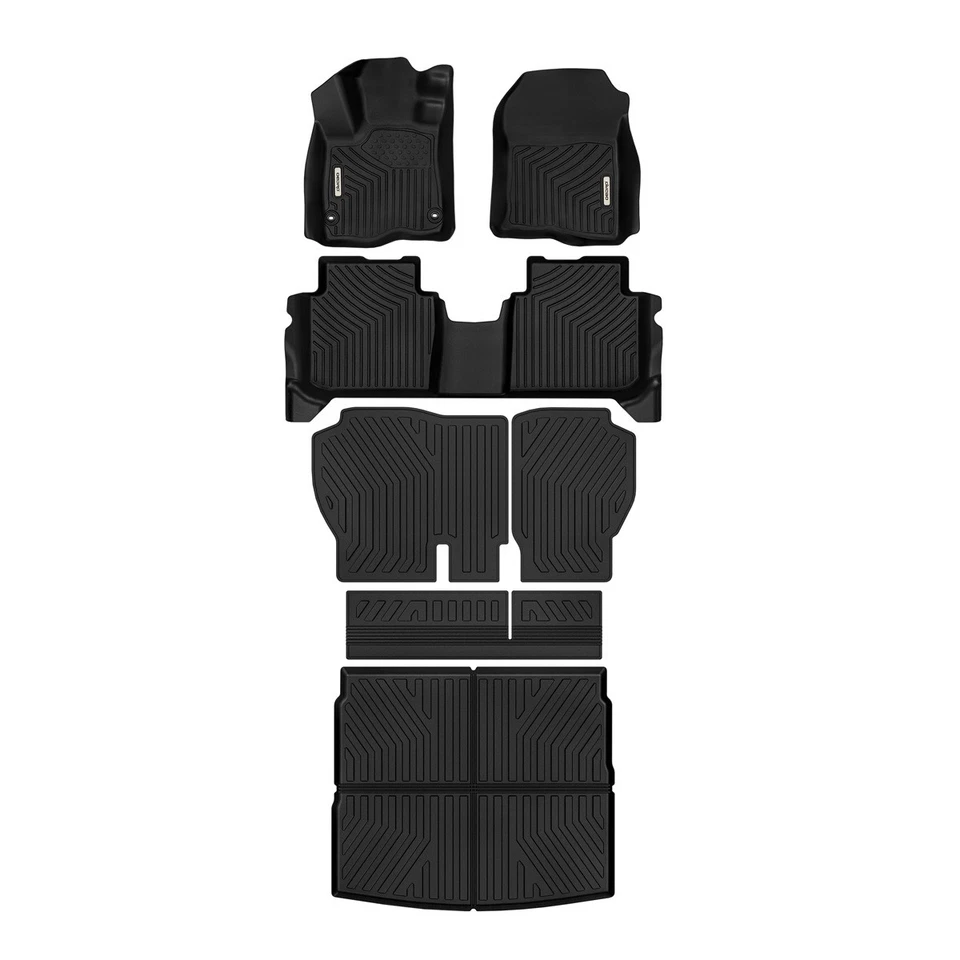 OEDRO Floor Mats & Cargo Liner Backrest Mats for 2023-2025 Honda CR-V TPE Rubber - Изображение 1 из 4