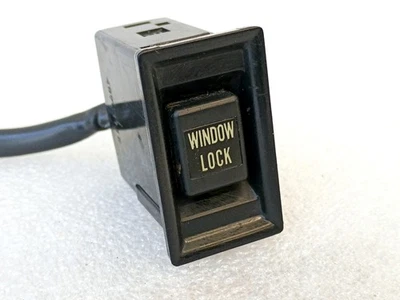 84-91 4Runner Rear Window Lock Switch Toyota OEM Genuine SR5 - Image 1 of 4