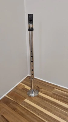 Instrumento musical flauta saxeta tono plata vintage AP&M mediados de 1900 Foto 1 de 4