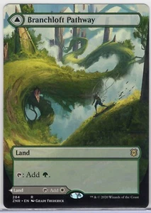 1x Branchloft Pathway *Borderless* - Zendikar Rising - Near Mint - Imagen 1 de 1