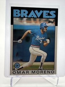 1986 Topps Traded Omar Moreno Baseball Card #75T NM-MT FREE SHIPPING