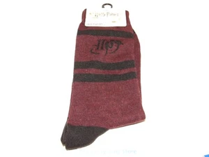 CENTRIC BRANDS HARRY POTTER SOCKS DARK RED SIZE (6-12) NEW FREE SHIP - Picture 1 of 1