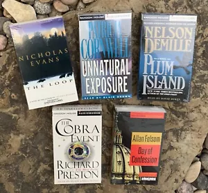 Audiobooks On Cassette. 5 Total. Various Authors. Used - Picture 1 of 3