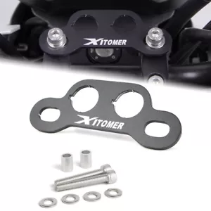 Panel de tablero de estante auxiliar para motocicleta apto para Honda CB500X/F 2019-2024 negro - Imagen 1 de 14