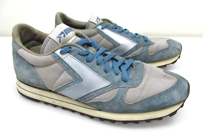 Zapatos para correr Brooks de gamuza vintage de los 90 para hombre 9,5 retro azul gris Foto 1 de 4