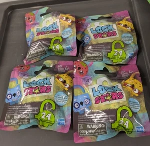 Hasbro Lock Stars - Series 3 - Blind Bag Clippable Mini Pals - Sealed - Lot of 4 - Picture 1 of 2