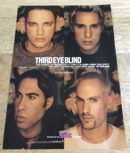 1998 THIRD EYE BLIND - Vintage Magazine Music Album Ad Clipping - Bild 1 von 1