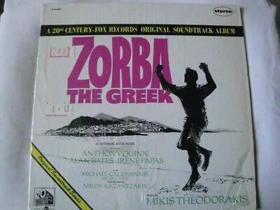 ZORBA THE GREEK ORIGINAL SOUNDTRACK ALBUM VINYL LP 1965 20TH CENTURY FOX EX - Image 1 of 3