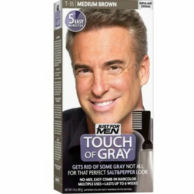 Just For MEN Touch of Gray Hair Color - Medium Brown