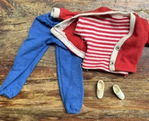 Adorable Outfit For Barbie And  Bild Lilli Clones - Picture 1 of 12