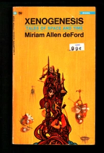Xenogenesis - Miriam Allen deFord Ballantine 1969 First Ed & Printing Paperback - Picture 1 of 3