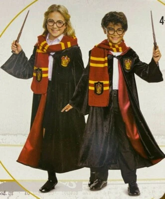 Harry Potter Costume Kids Size OFFICIAL MERCHANDISE WIZARDING WORLD NEW SEE SIZE - Image 1 of 4