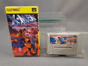 NINTENDO SUPER FAMICOM SFC X-Men Mutant Apocalypse versión japonesa en caja - Imagen 1 de 14