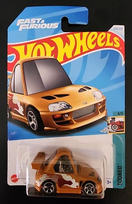 Hot Wheels Fast & Furious 94 Toyota Supra Diecast Car Tooned Series 2024 Foto 1 de 4