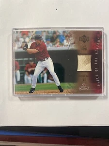 2003 Upper Deck Jeff Kent Piece of the Action Game Used Ball Relic Card PA-KE - Foto 1 di 5